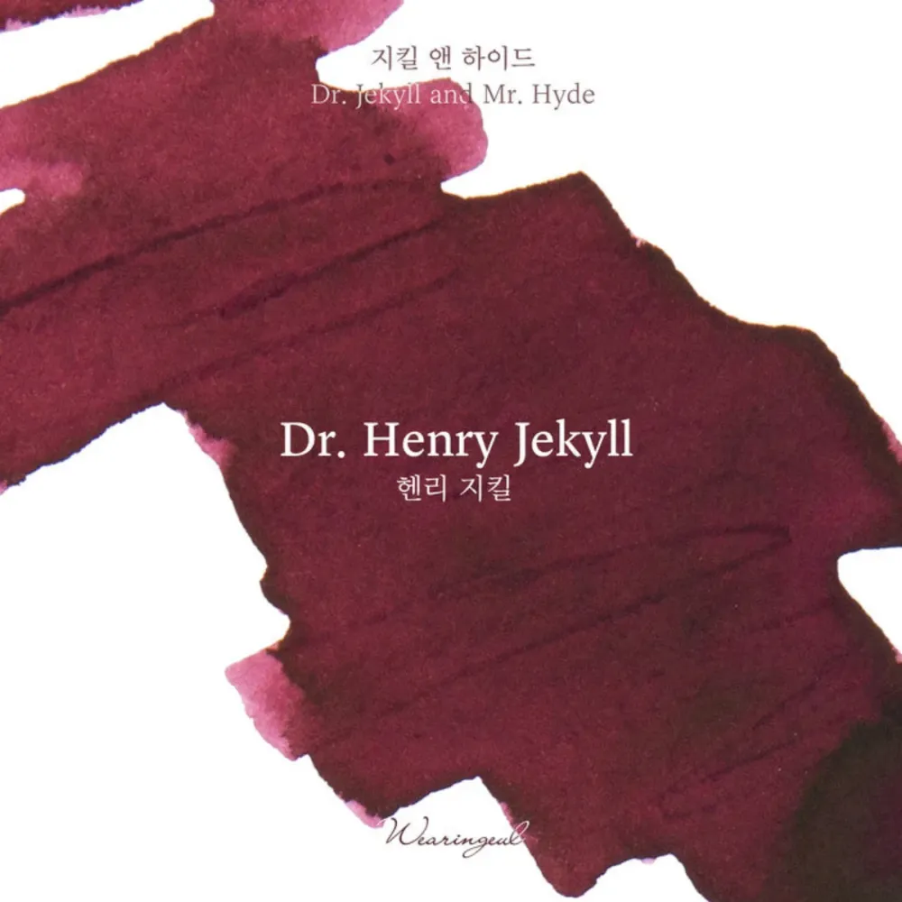 Wearingeul World Literature Ink Set - Mr. Edward Hyde