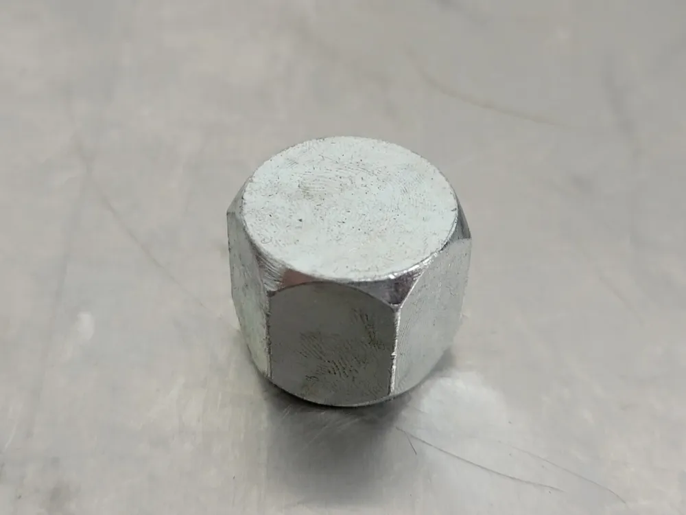 Accumulator 1/2" Adapter Hex Cap F-08 JIC Staalsoort Female (Bag 20)