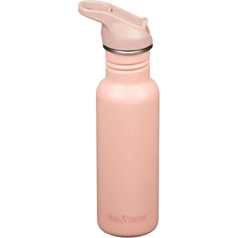 Klean Kanteen Klassiek Drikkedunk - Flip/Seal SportCap - 532ml - Peach Parfait