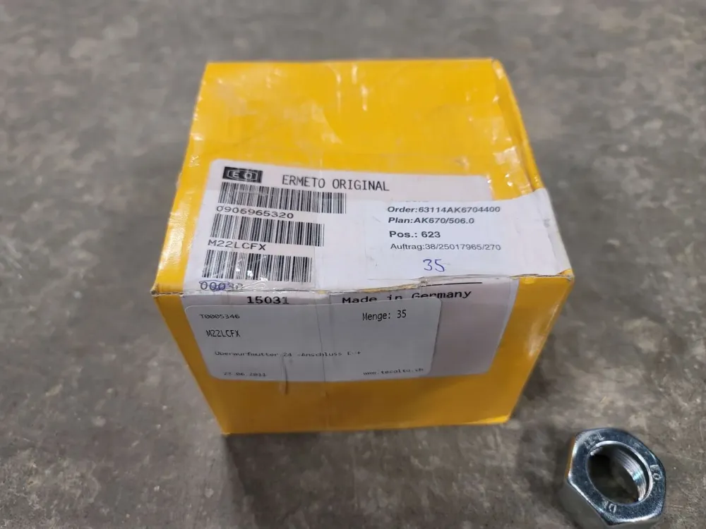 22mm Hydraulic Fitting M22LCFX