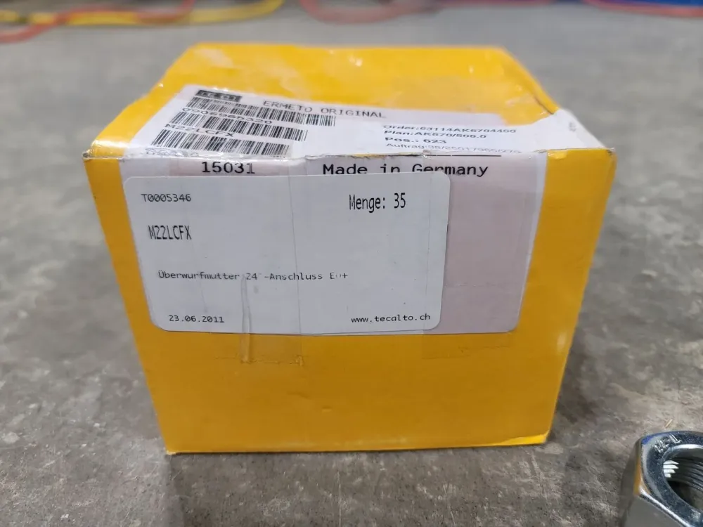 22mm Hydraulic Fitting M22LCFX