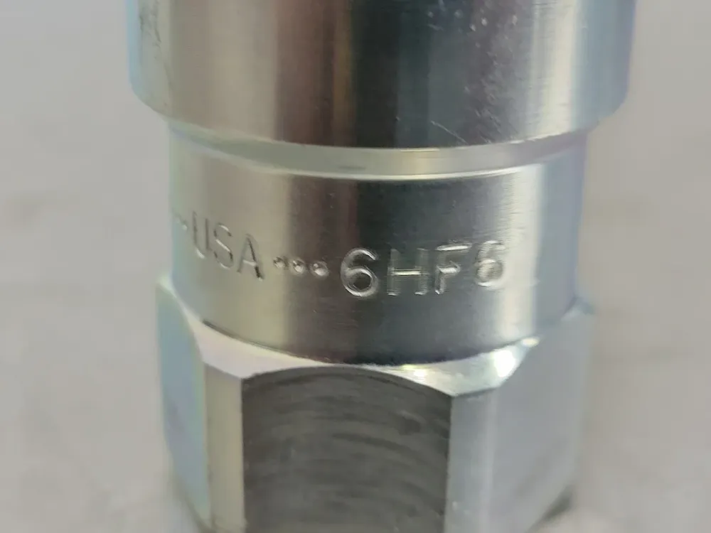3/4" Poppet Valve Female Coupler 6HF6 (Bag 2)