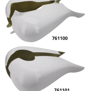 Rocca 5gl Tank covers down 1993 -2008 Harley-Davidson