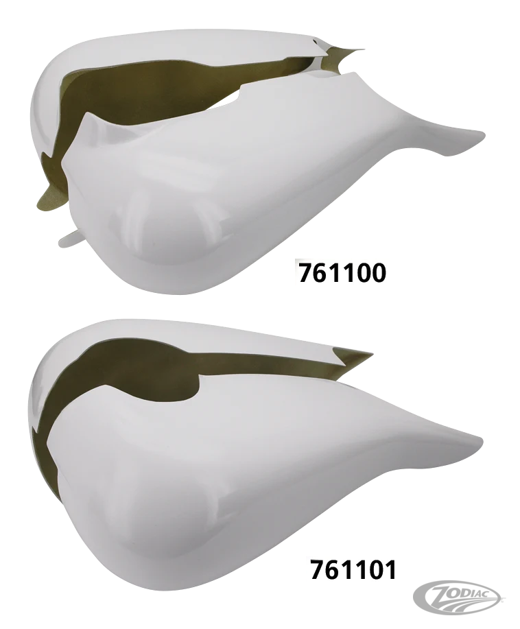 Rocca 5gl Tank covers down 1993 -2008 Harley-Davidson