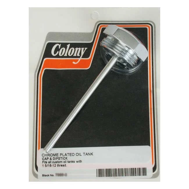 Colony Oil Tanks Dipstick. Screw- Harley-Davidson met Corrosiebestendige Coating