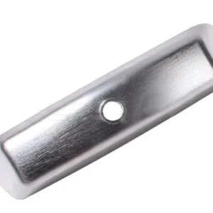 Truth Hardware Entrygard Metal Operator Cover - Brushed Verchroomd | Zelfsluitend | Verstelbaar
