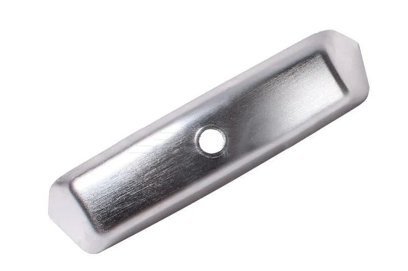 Truth Hardware Entrygard Metal Operator Cover - Brushed Verchroomd | Zelfsluitend | Verstelbaar