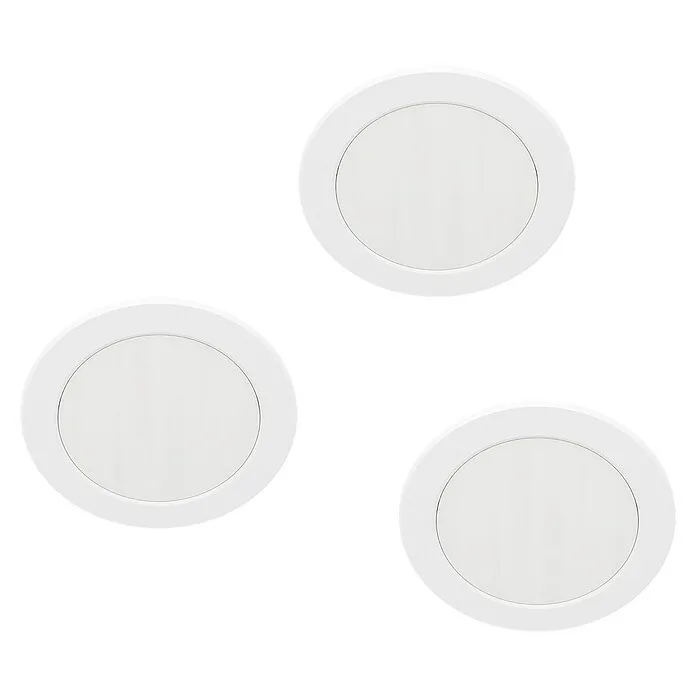 Eglo Led-inbouwspotset Calogne - 3 W, Ø x h: 8,6 x 4 cm, Wit voor industriële toepassingen