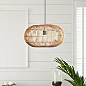 Searchlight Hanglamp Bali Rotan - 40 W, Diepzwart Rotan, Diameter: 48 cm