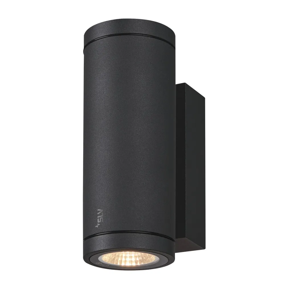SLV Buitenlamp ENOLA ROUND S UP/DOWN IP65 Antraciet