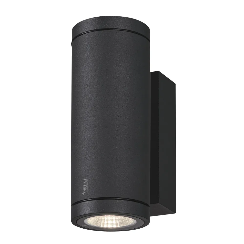 SLV Buitenlamp ENOLA ROUND S UP/DOWN IP65 Antraciet