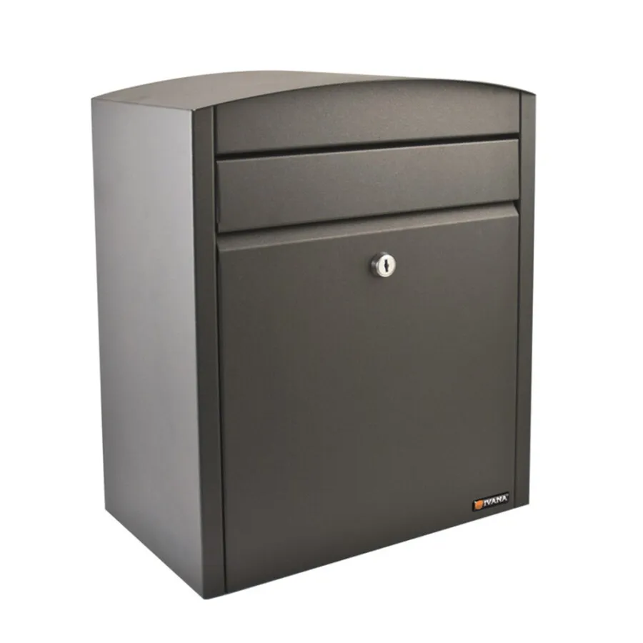Ivana 52379 Eurolock brievenbus 430 antraciet