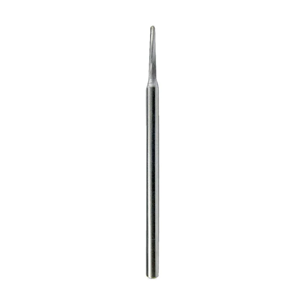 Spiral bur cutting thermoforming finish - Dreve met TiN Coating