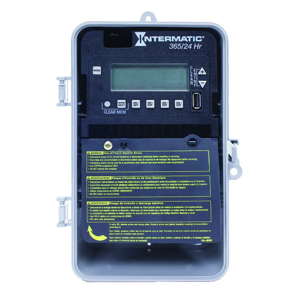 Intermatic - ET2145CP - 24-Hour/365 Day 4-Circuit Electronic Control, 120-277 VAC