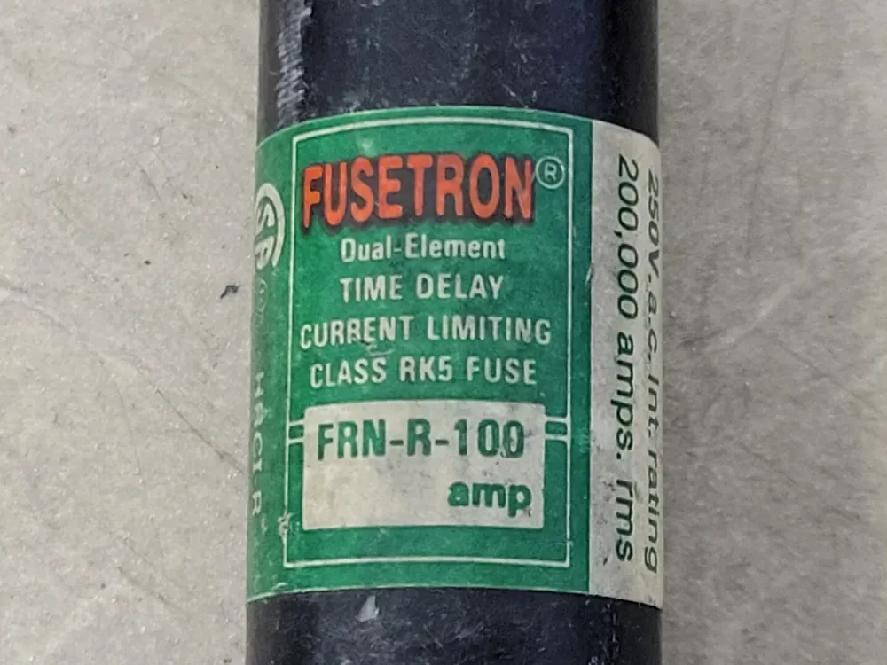 100 Amp Class RK5 Time Delay Fuse FRN-R-100
