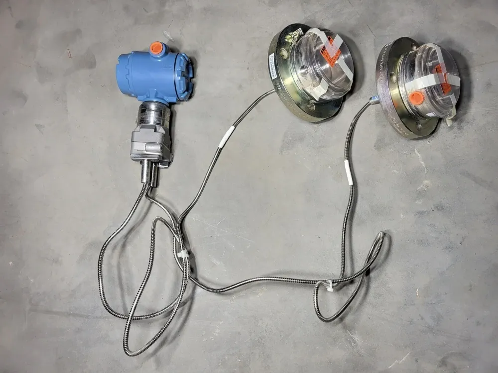 DP Level Transmitter w/ Diaphragm Seals 3051S2CD3A2B12A1AK6M5P1Q4Q8 met CE-markering