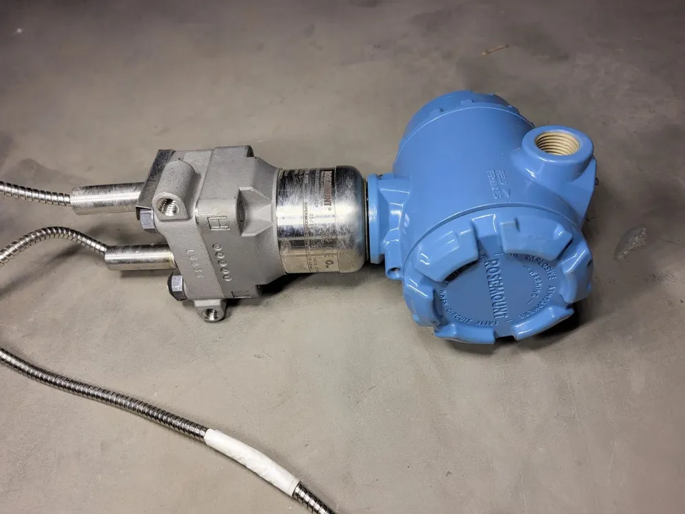 DP Level Transmitter w/ Diaphragm Seals 3051S2CD3A2B12A1AK6M5P1Q4Q8 met CE-markering