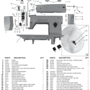 National 126-546 Link, Control, Shuttle Oscillator, Screw - voor zware omstandigheden
