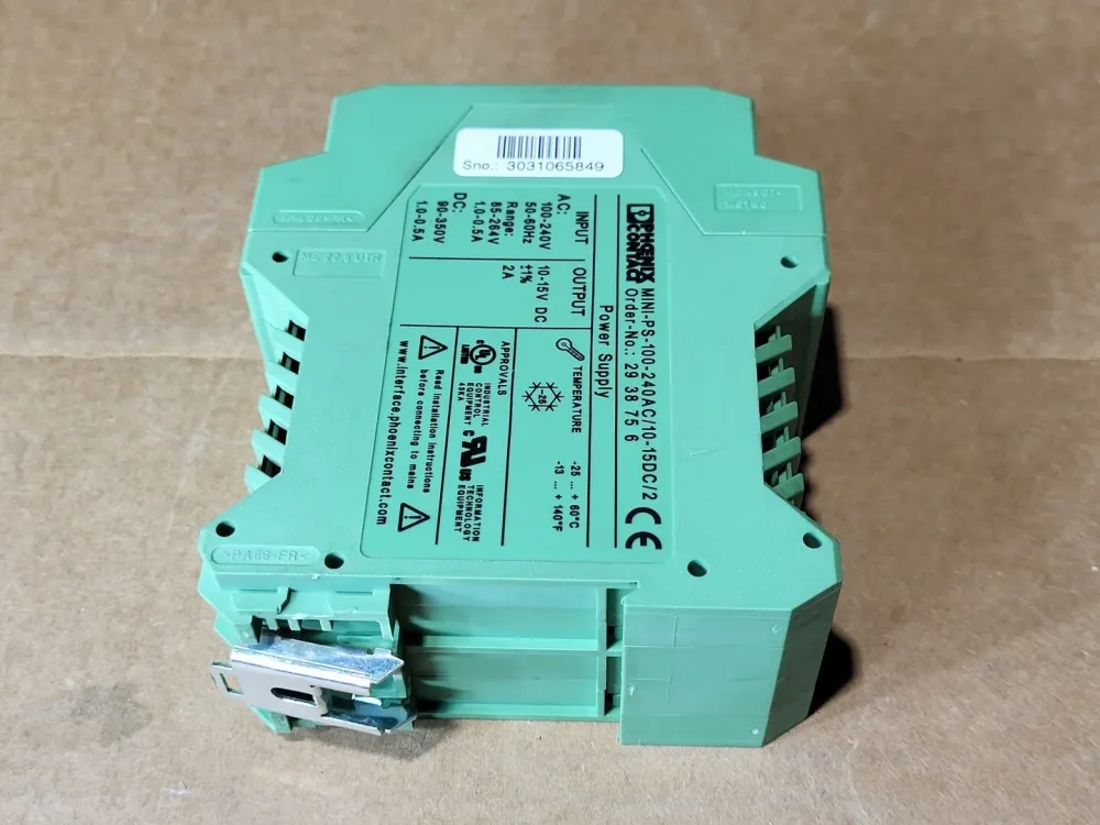 Industrieel Gecertificeerd Power Supply MINI-PS-100-240AC/10-15DC/2, 2938756