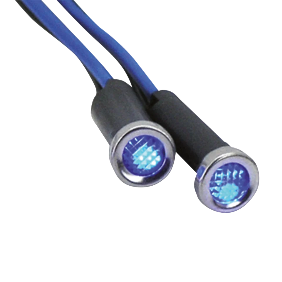 Luces Indicadoras De Diodo Con Lente Azúl Para Harley Davidson voor Industriële Automatisering