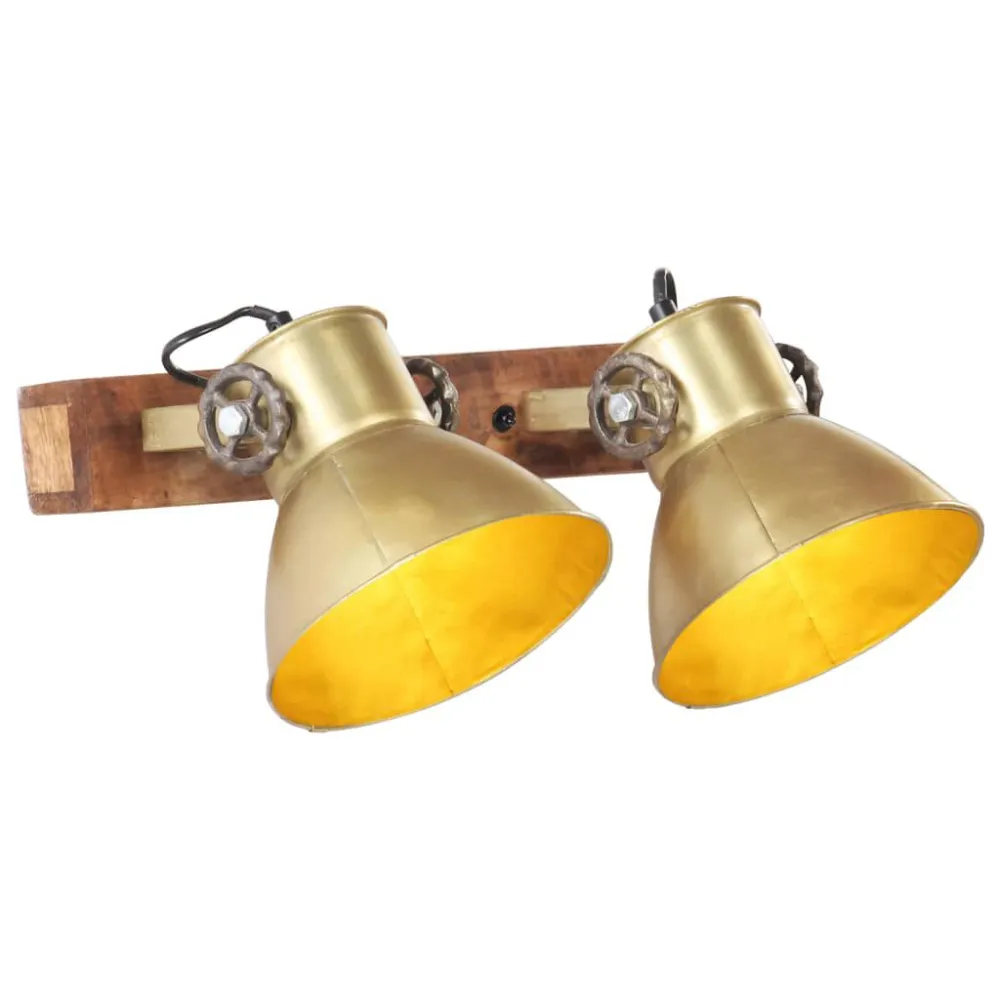 IP67 Waterdicht Wandlamp industrieel E27 45x25 cm messingkleurig