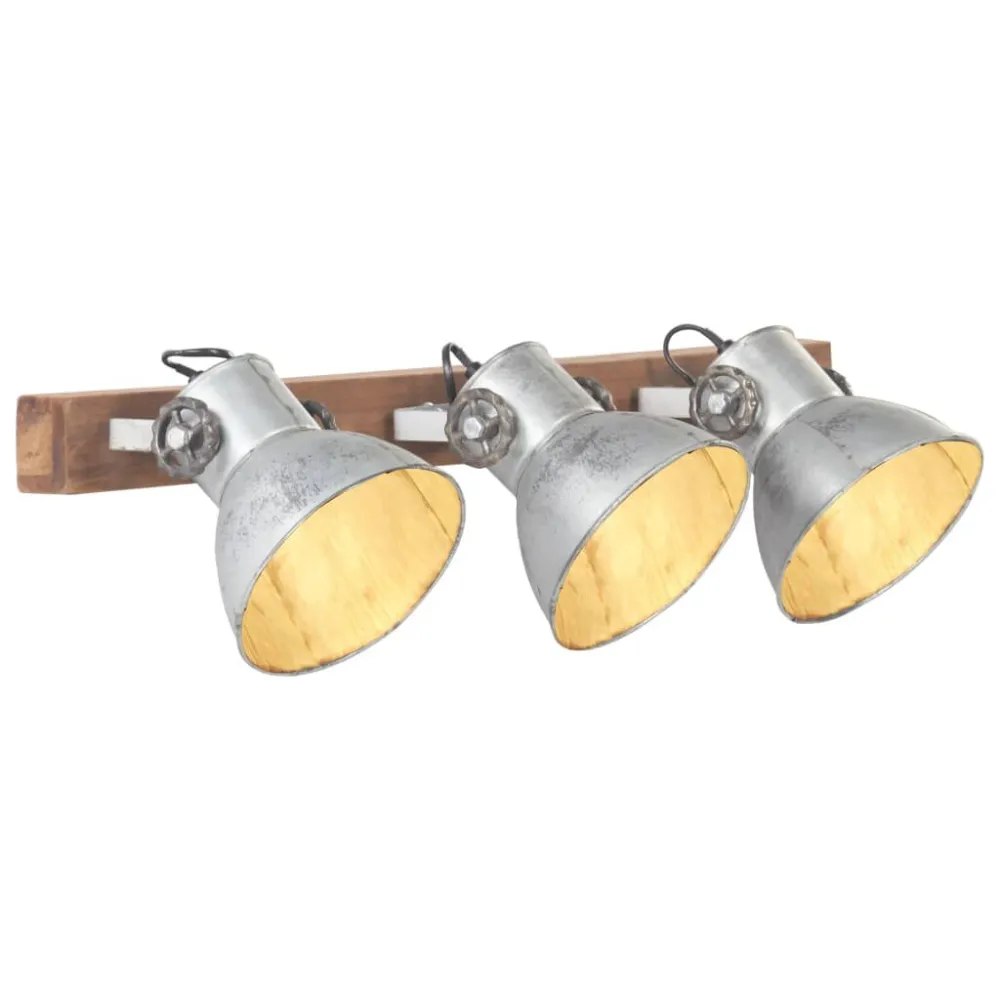 IP67 Waterdicht Wandlamp industrieel E27 65x25 cm zilverkleurig
