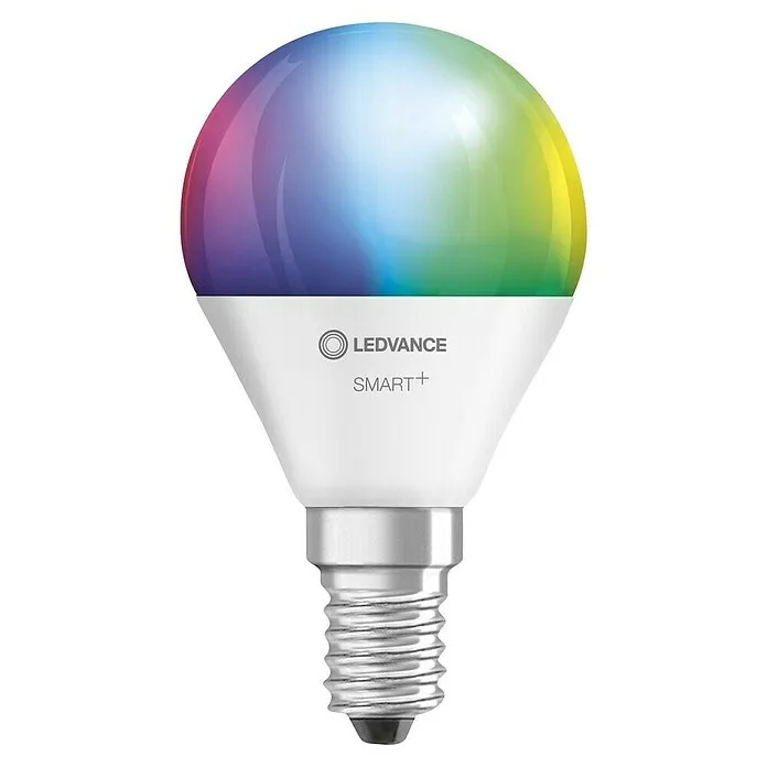 Ledvance Smart+ WiFi Smart-ledlamp - E14, Dimbaar, RGBW, 470 lm, 4,9 W