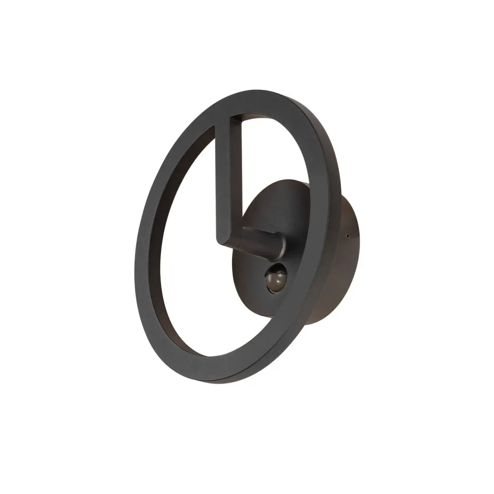 SLV Buitenlamp RING IP54 Zwart met CE-Keurmerk