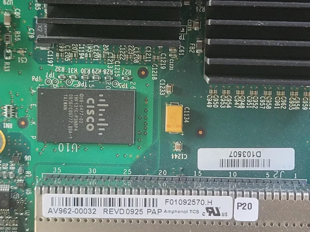 48 Port 10/100/1000 RJ-45 Ethernet-poort Interface Module WS-X6745-GE-TX