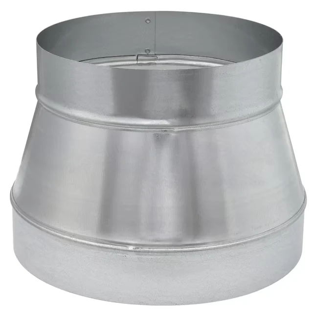 IMPERIAL 10- 28 Gauge Galvanized Staalsoort Round Duct Reducer met CE-markering