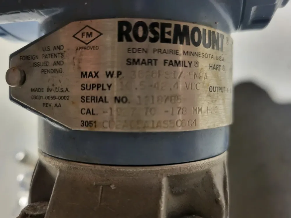 Industrieel Gecertificeerd Pressure Transmitter 3051CD2A05A1AS5C6Q4 w/ Valve Manifold
