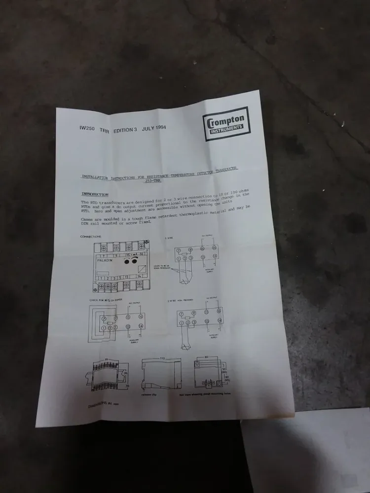 Paladin Current Transducer 253-TRRU met CE-markering