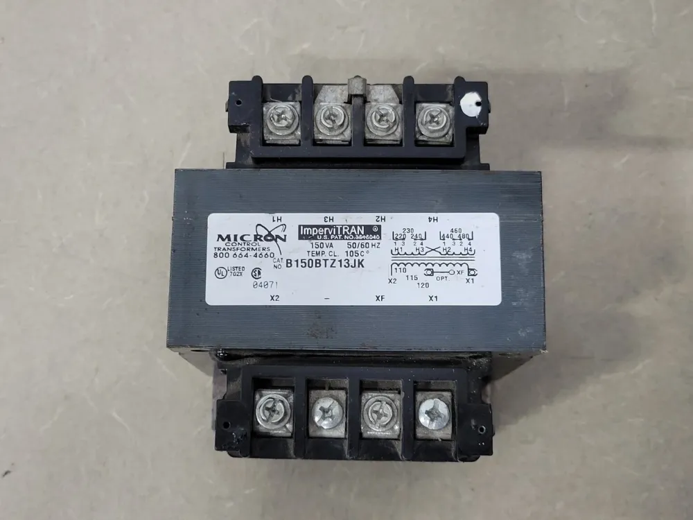 150VA Industrial Control Transformer 230/460V pri., 120V sec., B150BTZ13JK - voor zware omstandigheden