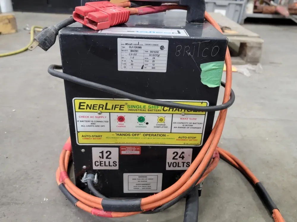 Hoogvermogen Solo Shift Industrial Battery Charger CLA12A360