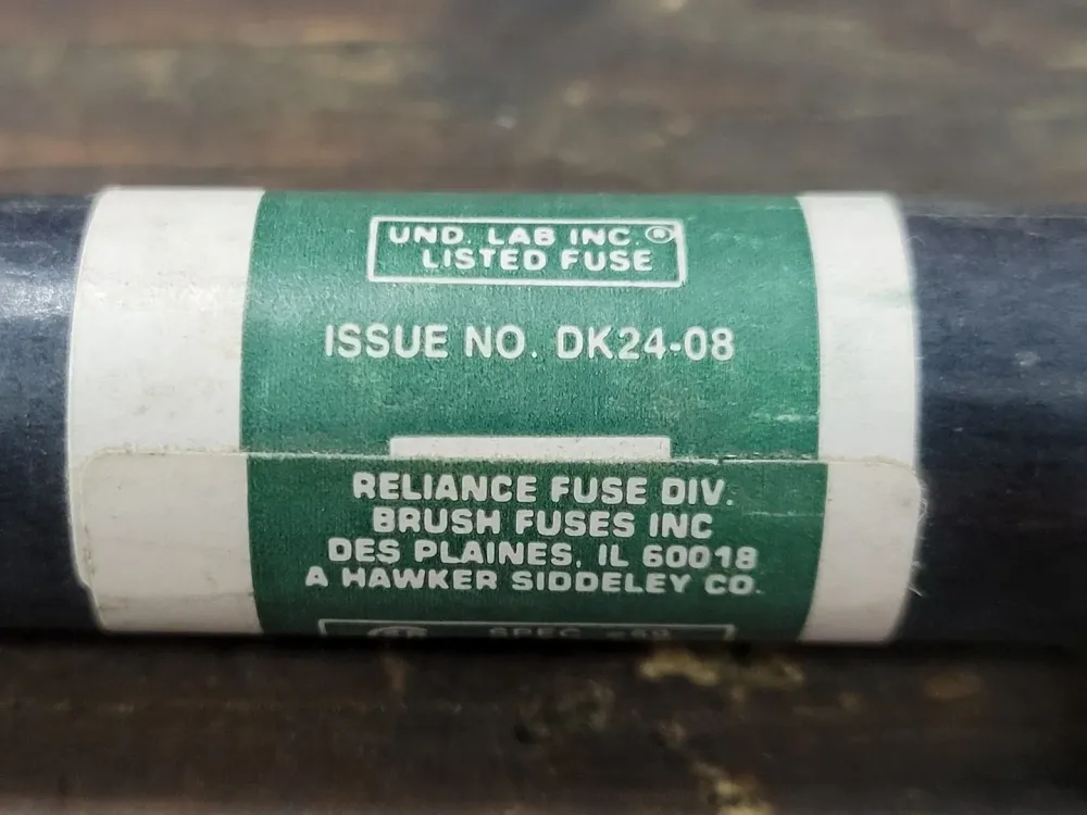 25 Amp Class K5 One-Time Fuse KOS-25