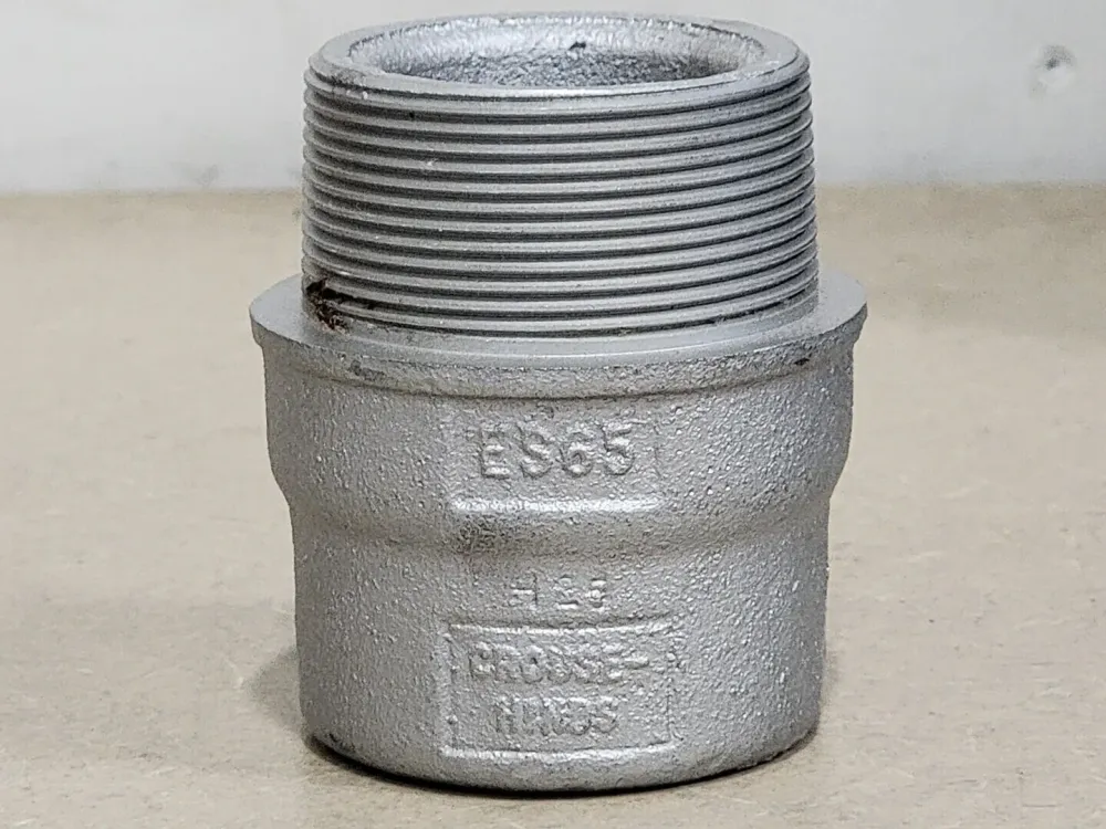 1-1/2" Female 2" Male Conduit Sealing Hub Gegalvaniseerd Staal