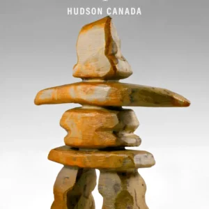 Draaibare 9” Inukshuk Lucas Aaluk Gjoa Haven *Tranquility*