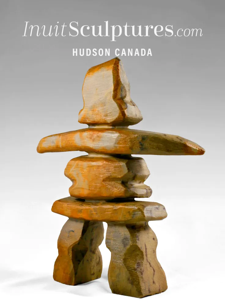 Draaibare 9” Inukshuk Lucas Aaluk Gjoa Haven *Tranquility*