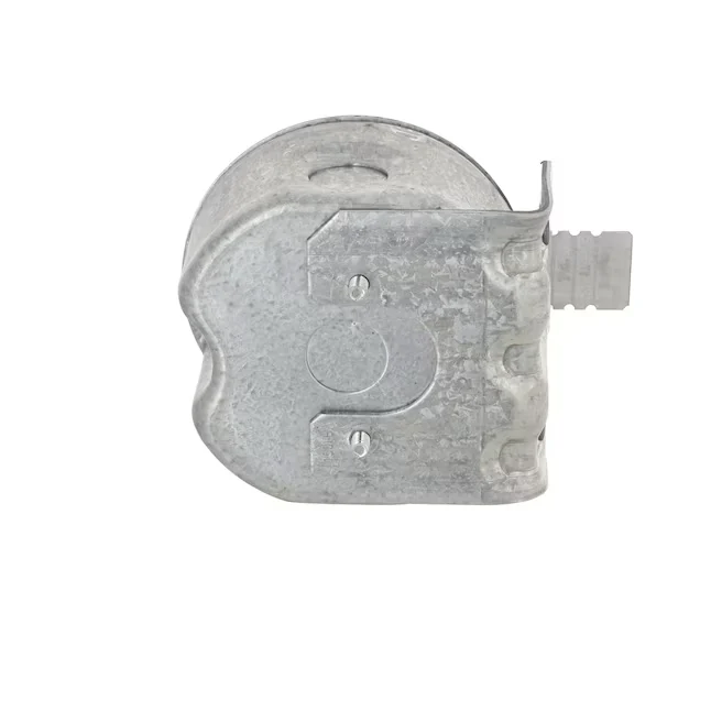 Verstelbare Haak RACO 1-Gang Galvanized Staalsoort New Work/Old Work Round Electrical Box