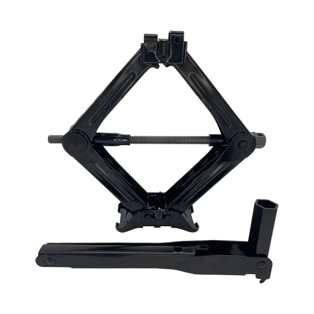 Wandbevestigde Scissor Jack and Folding Handle Lug Wrench - 1 Ton Capacity