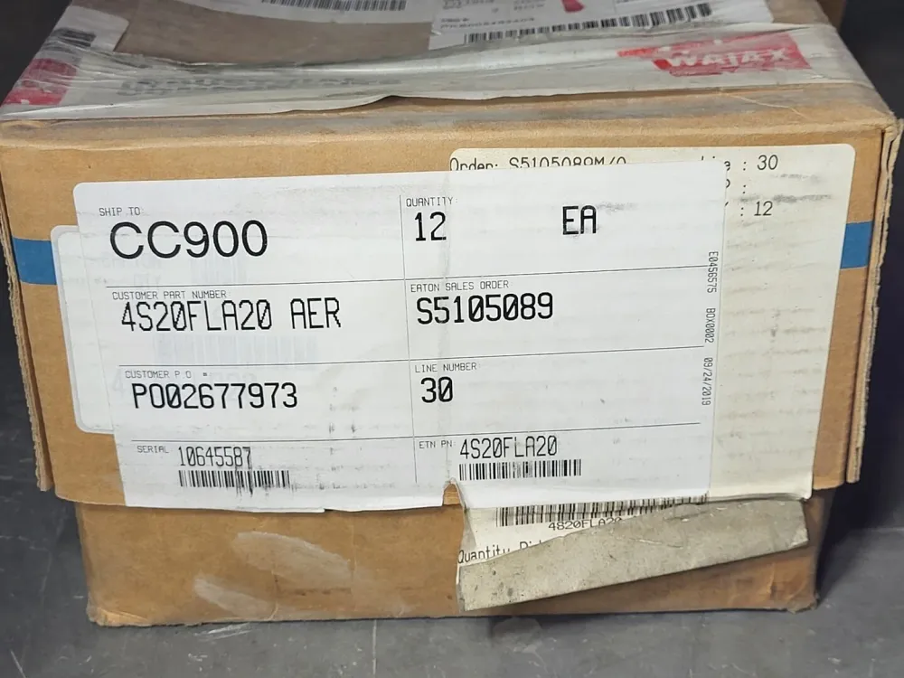 45 Deg. Flange Crimp Fitting 4-Wire, 4S 4S20FLA20 (Box 12)