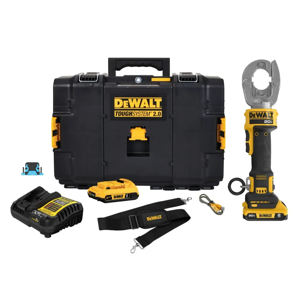 DeWalt DCE310D2 20V MAX* Handzaam Died Crimping Tool 2.0Ah Kit