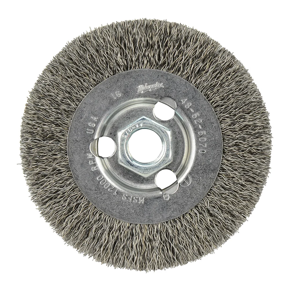 Milwaukee Tools 4 . Wheel Crimped Wire 48-52-5070