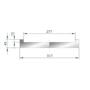 Part. No 9019 @ 500mm Adapter Regelbaar Die Cod. 3191