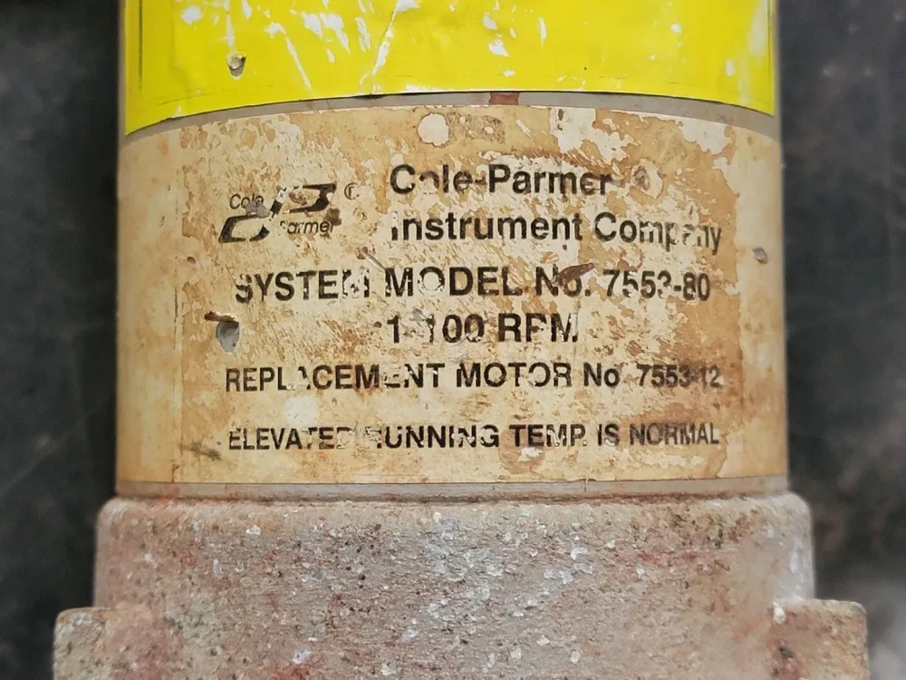Pump Motor 7553-80, 1-100RPM met CE-keuring