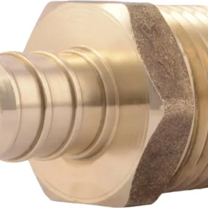 SharkBite 1/2 . x 1/2 . MNPT Messing Crimp Male Connector
