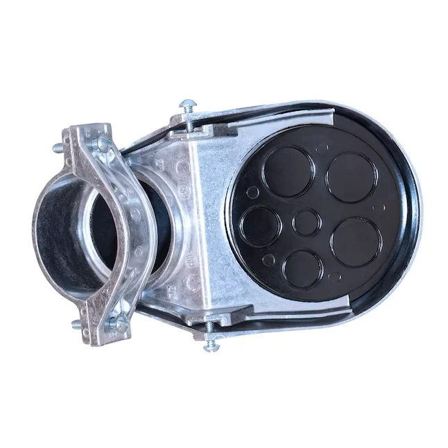 Sigma ProConnex 1-1/2- Electrical (EMT) Onbuigzaam / IMC Aluminum Clamp-on Type Service Entrance Cap Conduit Fittings met...