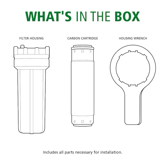 Bag .O. Smith Single-stage Gac Under Sink Water Filtration System
