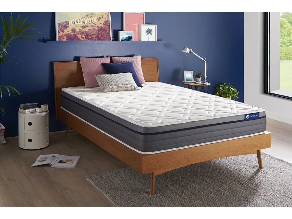 Actiflex zen matras 160x190cm , Matrasdikte : 26 cm , Pocketveren en traagschuim , Gebalanceerd, 7 comfortzones