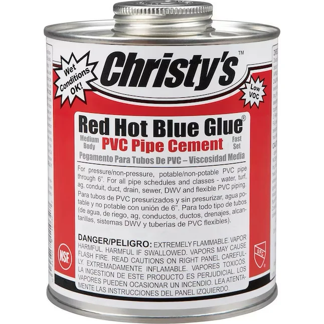 Christy's PVC Pipe Cement 16-fl oz VINYL Cement